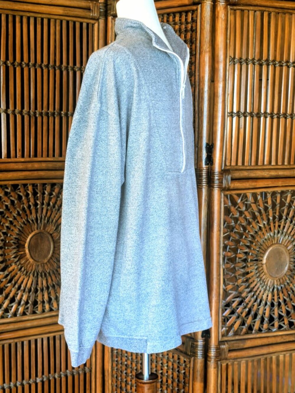NEIMAN MARCUS Competitive Edge - 1/2 Zip LS Sweatshirt - VTG 80s - XL - Picture 3 of 16